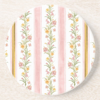 Dessous De Verre En Grès Dessous de verre de grès rose or