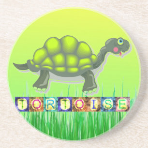 Dessous De Verre En Grès Dessous de verre de grès tortue