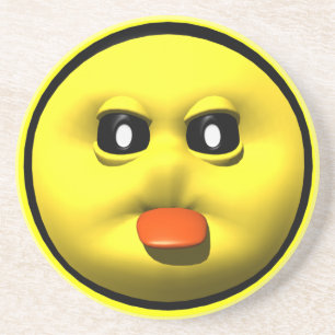 Dessous De Verre En Grès Dessous de verre drôles de boisson de grès de