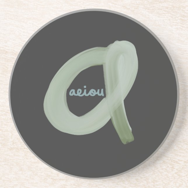 Dessous De Verre En Grès Dessous-de-verre en grès (Devant)