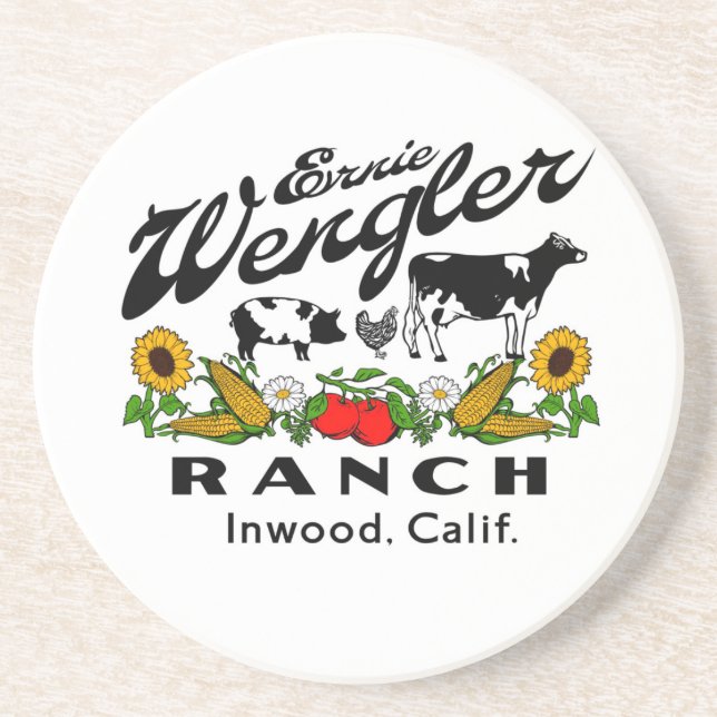 Dessous De Verre En Grès Dessous-de-verre en grès (Devant)