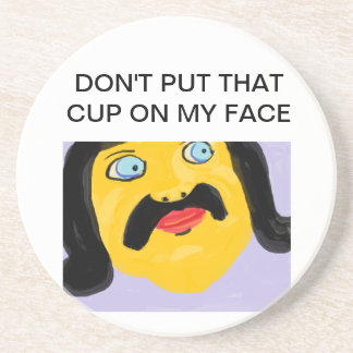 Dessous De Verre En Grès dessous de verre-man !