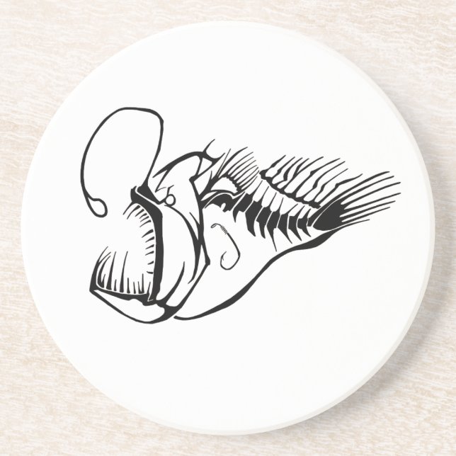 Dessous De Verre En Grès Dessous-de-verre poisson-lune (Devant)