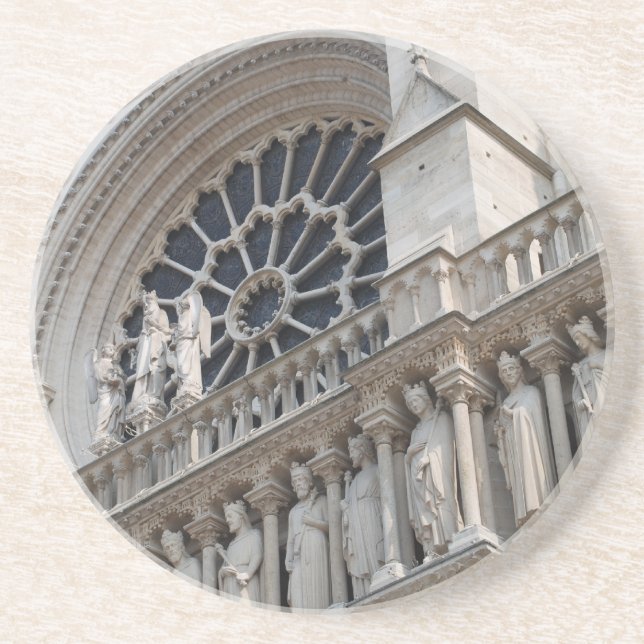 Dessous De Verre En Grès Détail Notre Dame (Devant)