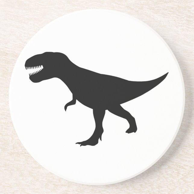 Dessous De Verre En Grès Dinosaure de T Rex (Devant)