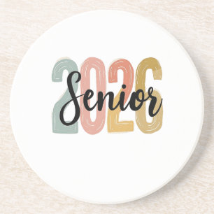Dessous De Verre En Grès Diplômé senior 2026 Remise des diplômes 2026 Cadea