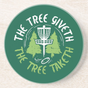 Dessous De Verre En Grès Disque de golf sur disque de golf lecteur cadeau