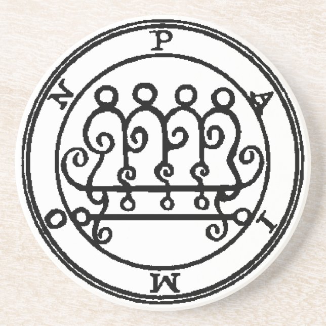 Dessous De Verre En Grès Disque de offre de Paimon (Devant)
