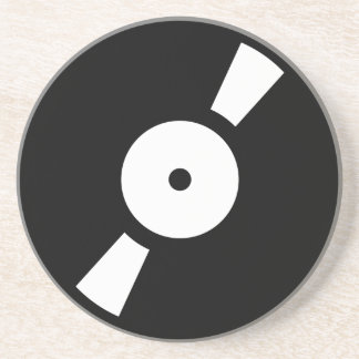 Dessous De Verre En Grès disque vinyle rétro