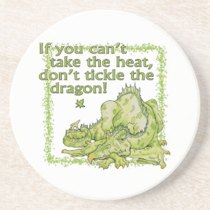 Dessous De Verre En Grès Dragon