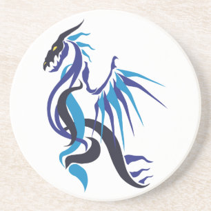 Dessous De Verre En Grès Dragon fire