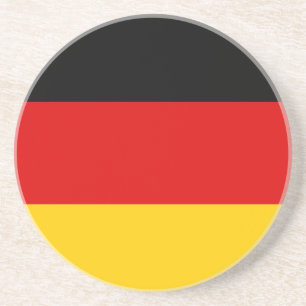 Dessous De Verre En Grès Drapeau allemand