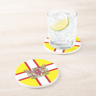 Dessous De Verre En Grès Drapeau de Dorset