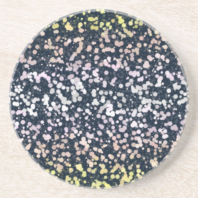 Dessous De Verre En Grès Drapeau de fierté Pangender Boho Rétro Mignon Exce (Devant)