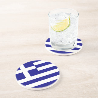 Dessous De Verre En Grès Drapeau de la Grèce