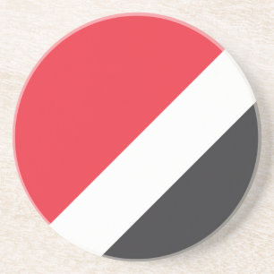 Dessous De Verre En Grès Drapeau de la Principauté de Sealand