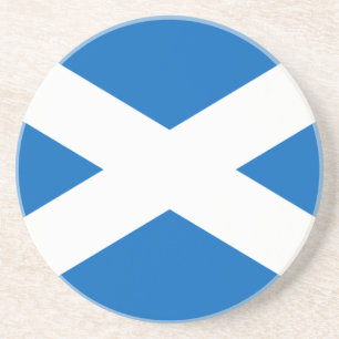 Dessous De Verre En Grès Drapeau de l'Ecosse - Bratach na h-Alba