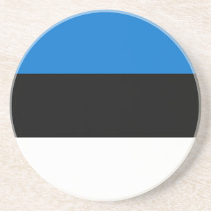 Dessous De Verre En Grès Drapeau de l'Estonie
