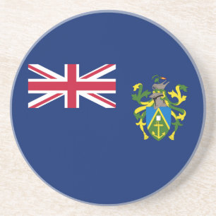 Dessous De Verre En Grès Drapeau des îles Pitcairn