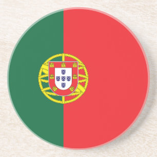 Dessous De Verre En Grès Drapeau du Portugal