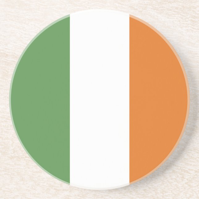 Dessous De Verre En Grès Drapeau irlandais (Devant)