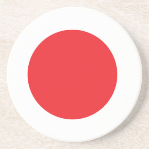 Dessous De Verre En Grès Drapeau japonais