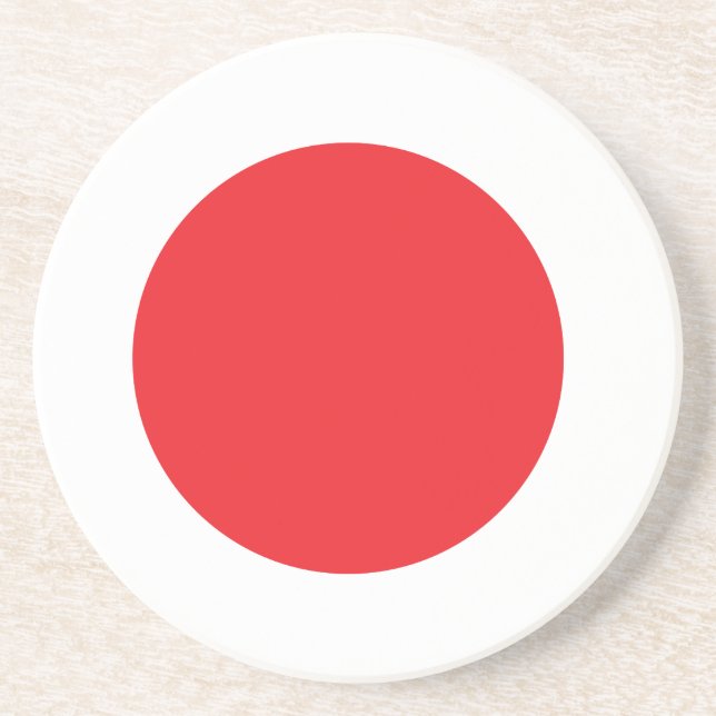 Dessous De Verre En Grès Drapeau japonais (Devant)