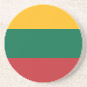 Dessous De Verre En Grès Drapeau Lietuvos Valstybès Vėliava, Vytis, Litua