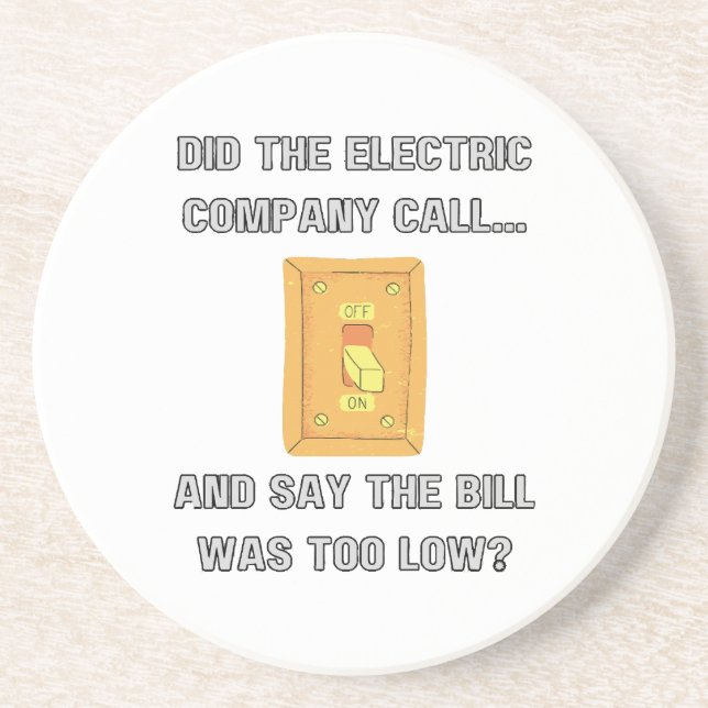 Dessous De Verre En Grès Drôle papa dit (Devant)