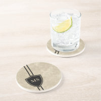 Drummer tambour Vintage basse tambour monogramme