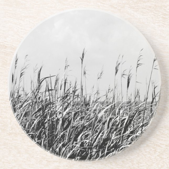 Dessous De Verre En Grès Dune Triptych III (Devant)