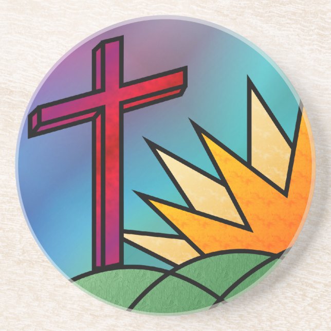 Dessous De Verre En Grès Easter Morning Coaster (Devant)