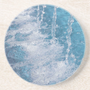 Dessous De Verre En Grès Eau bleue