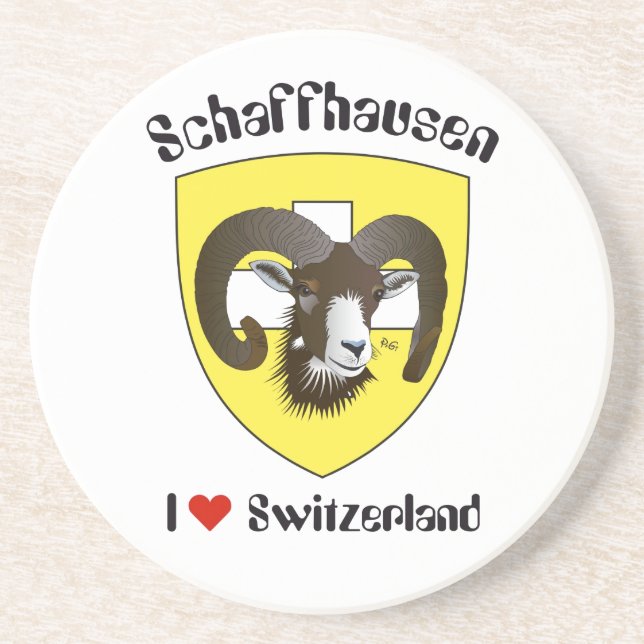 Dessous De Verre En Grès Eckel de Schaffhouse (Devant)