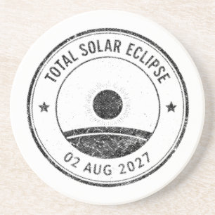 Dessous De Verre En Grès Éclipse solaire du 2 août 2027