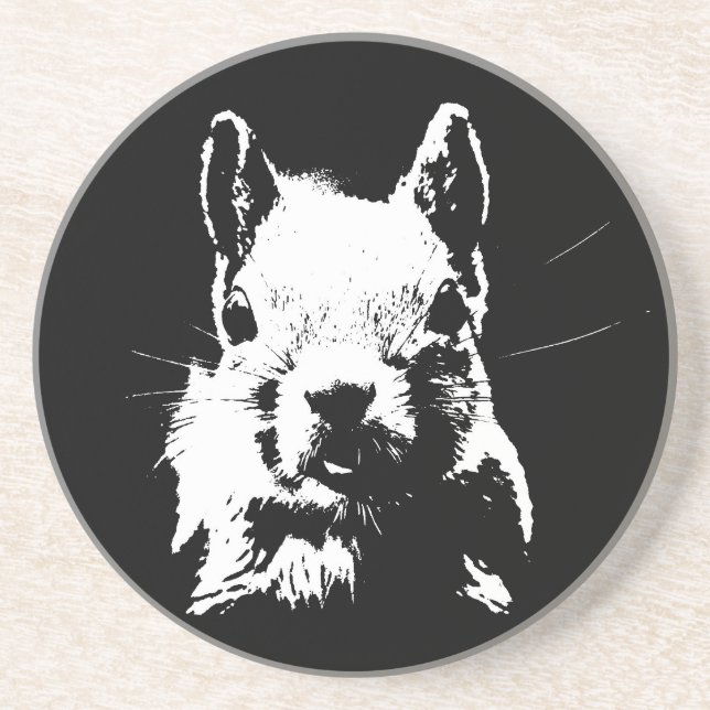 Dessous De Verre En Grès Écureuil (Devant)