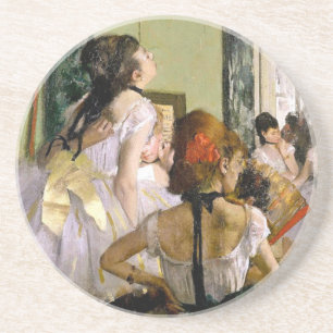 Dessous De Verre En Grès Edgar Degas La Classe Danse