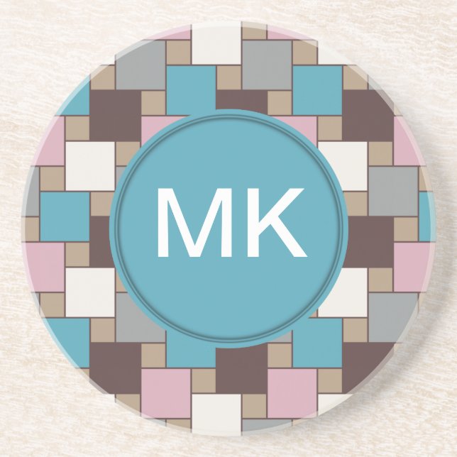 Dessous De Verre En Grès Élégant nectar rose (Devant)