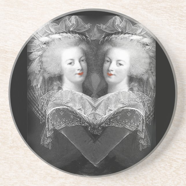 Dessous De Verre En Grès Elle était son seul confort (Devant)