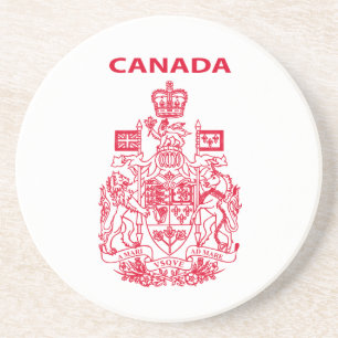 Dessous De Verre En Grès emblème national du Canada
