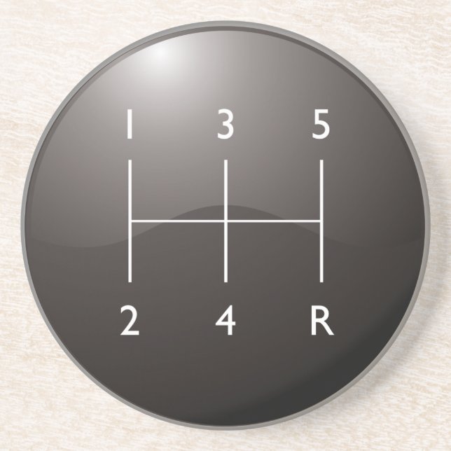 Dessous De Verre En Grès Embrayage de vitesse (Devant)