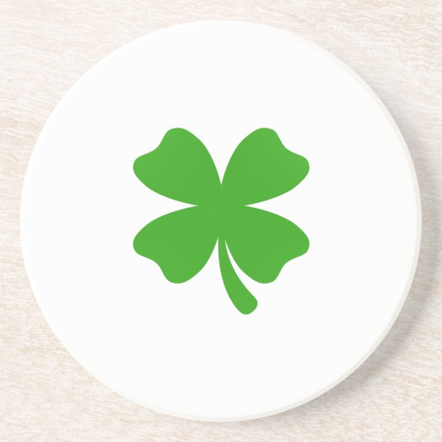 Dessous De Verre En Grès émoticône st patrick (Devant)