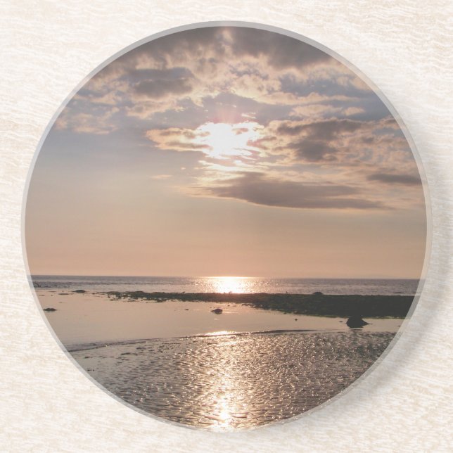 DESSOUS DE VERRE EN GRÈS ENSOLEIL (Devant)