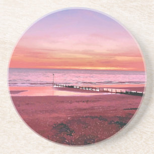 DESSOUS DE VERRE EN GRÈS ENSOLEIL