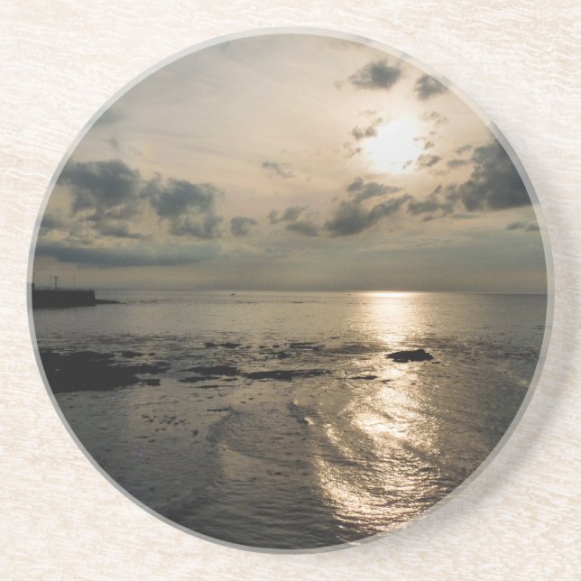 DESSOUS DE VERRE EN GRÈS ENSOLEIL (Devant)