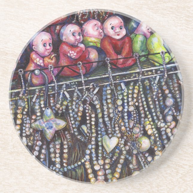 Dessous De Verre En Grès Épitomiser (Devant)