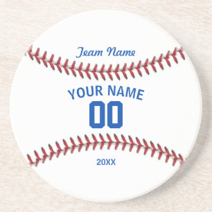 Dessous De Verre En Grès Équipe de baseball Sport