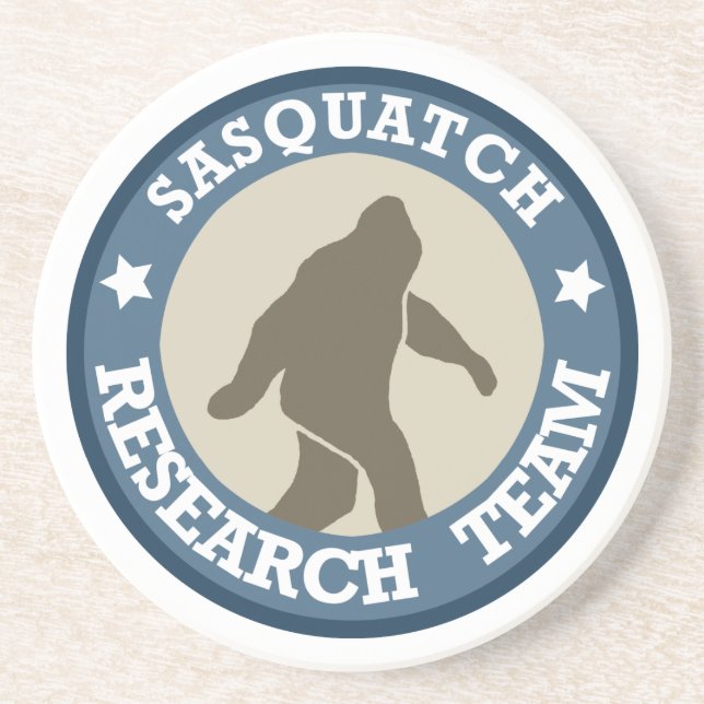 Dessous De Verre En Grès Équipe de recherche de Sasquatch (Devant)