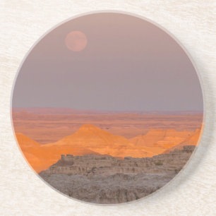 Dessous De Verre En Grès États-Unis, Dakota du Sud, Parc national de Badlan