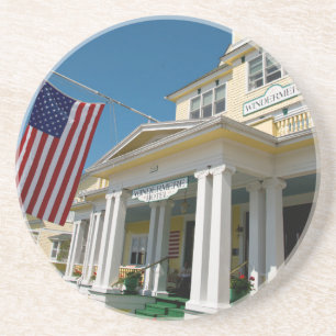 Dessous De Verre En Grès États-Unis, Michigan, Mackinac Island